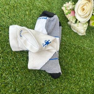 Smartwool women Socks XL /run white /black New